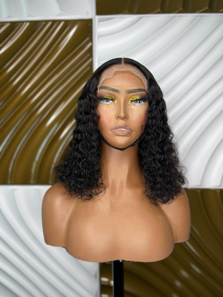 JET CURLY BOB WIG